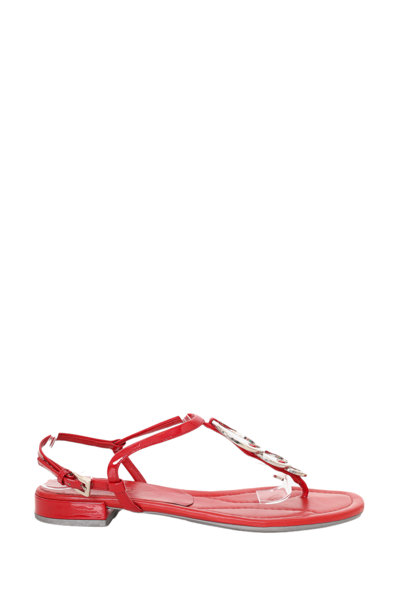 Prada Red Sandals Size 38.5