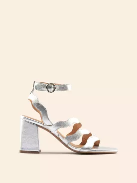 Rimini Silver Heel