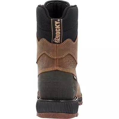 Rocky Men's Hi Wire 11 Comp Toe WP Western Work Boot -Earth- RKW0427