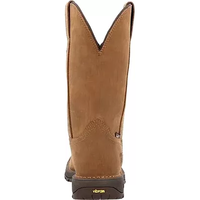 Rocky Women's Legacy 11 Square Toe WP Western Work Boot -Brown- RKW0416