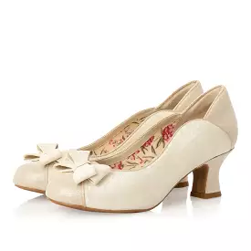 Ruby Shoo Robyn Ivory Court Shoes