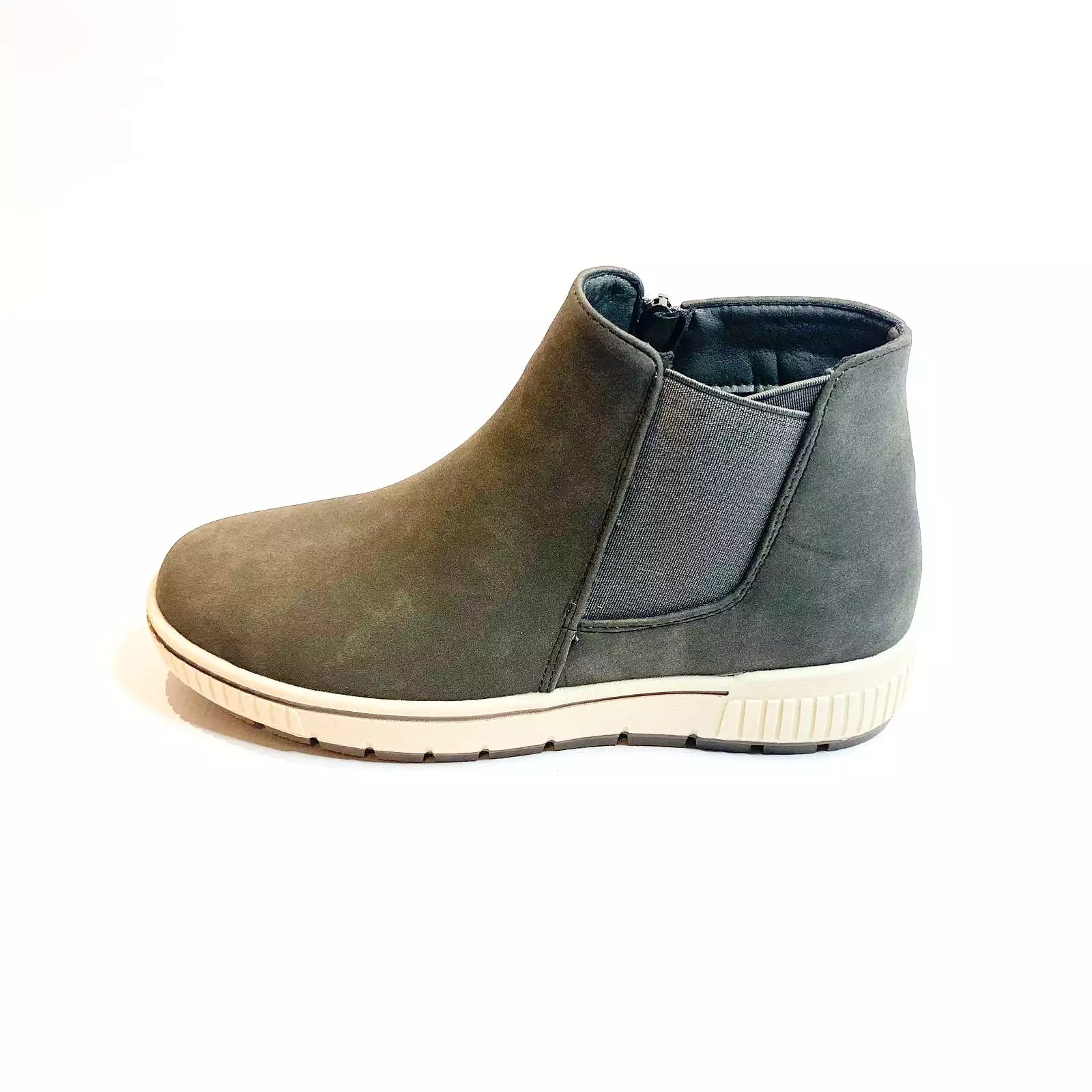 Savoy charcoal elasticated boot