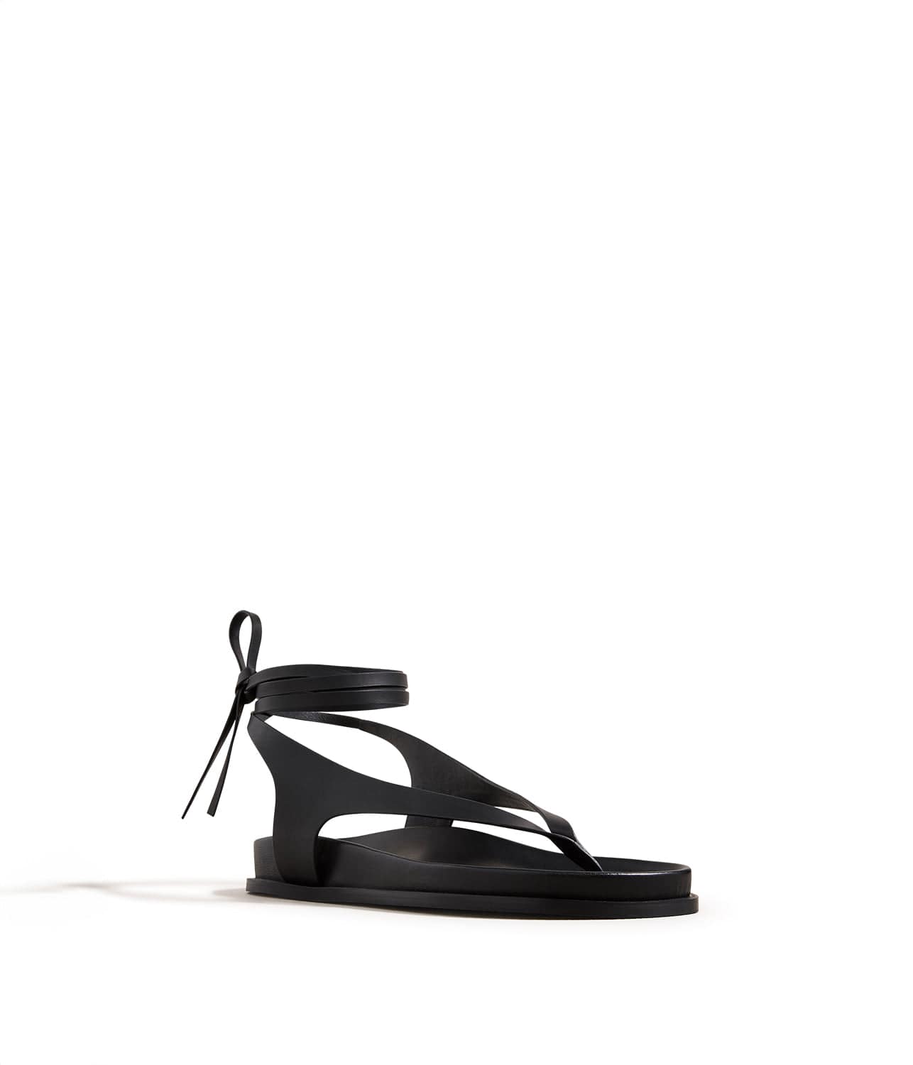 SHEL SANDAL- BLACK