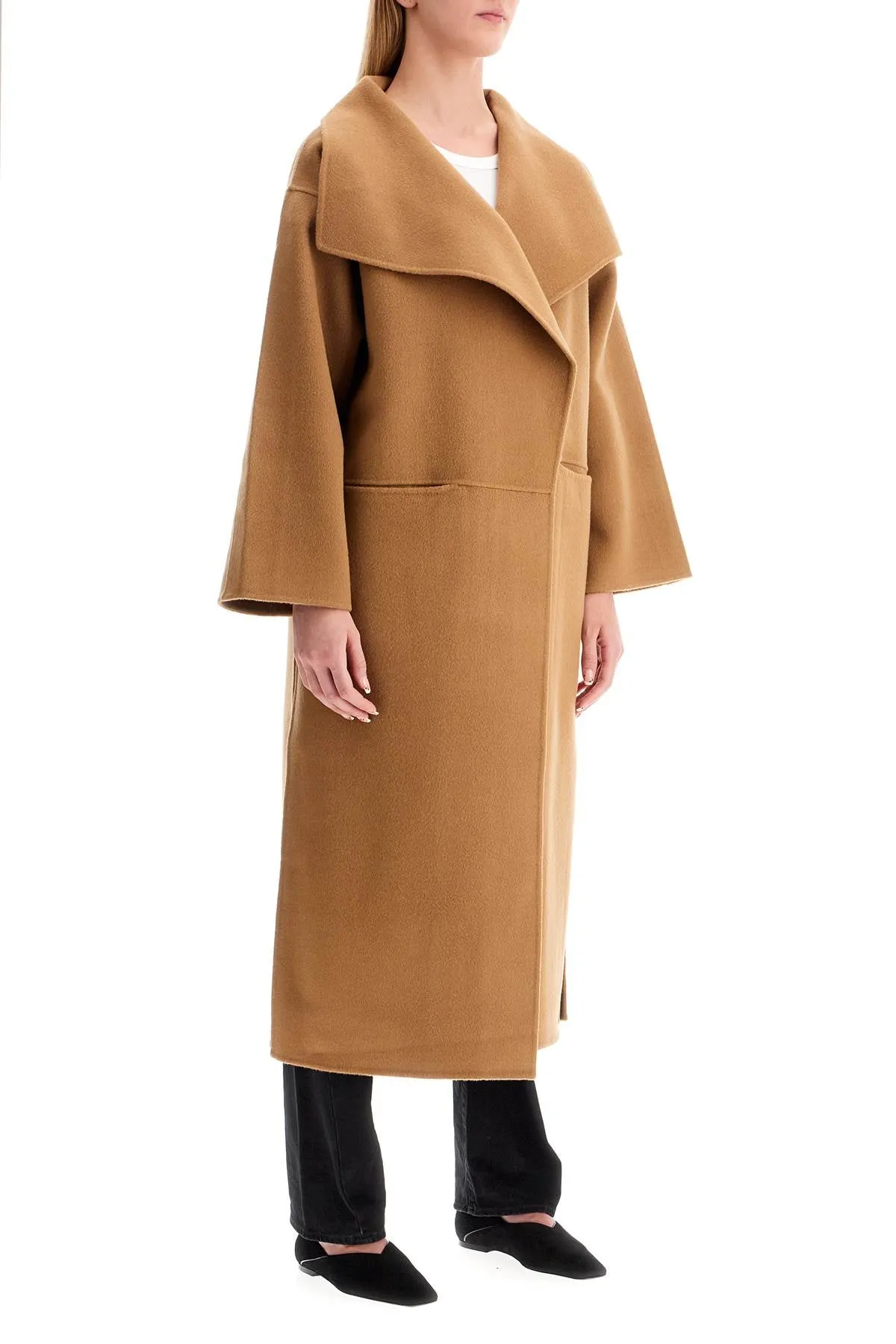 signature wool-cashmere coat 211 110 717 CAMEL