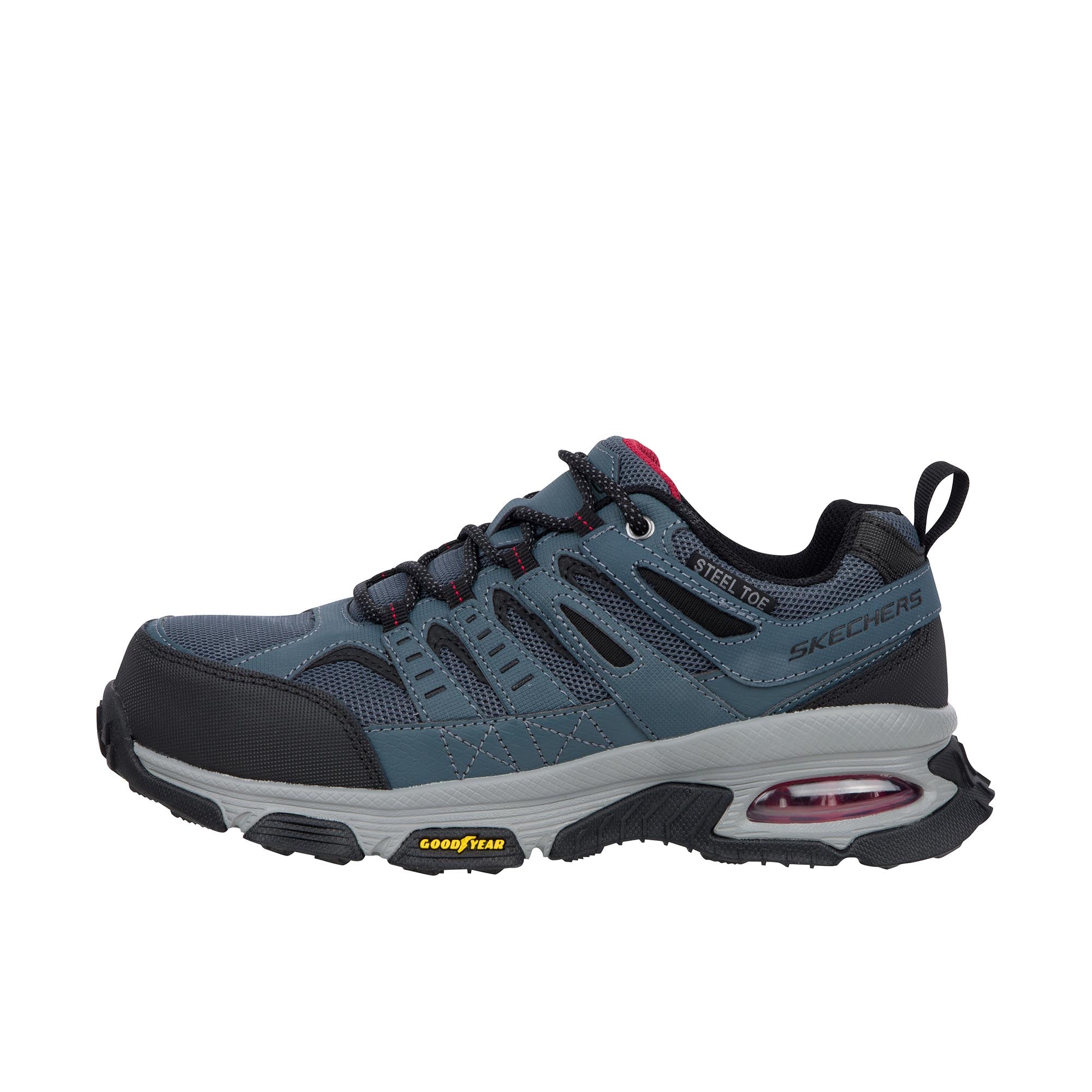 Skechers Arcket Air Envoy Steel Toe Slate