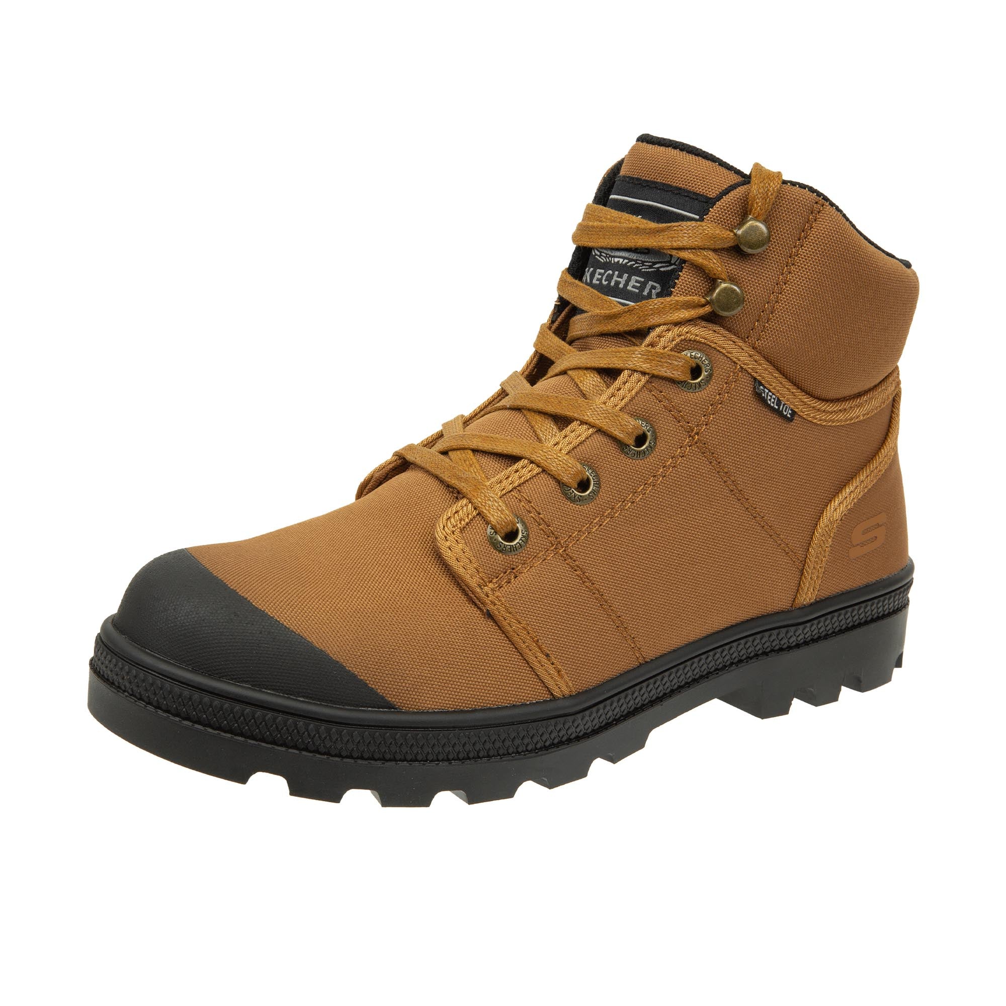 Skechers Womens Rotund Darragh Steel Toe Rust