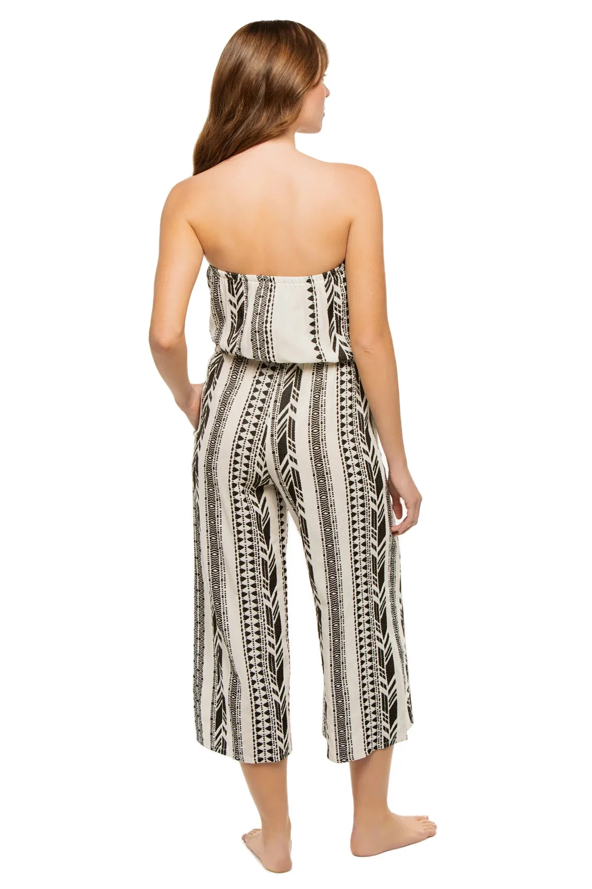 Strapless Coulotte Jumpsuit