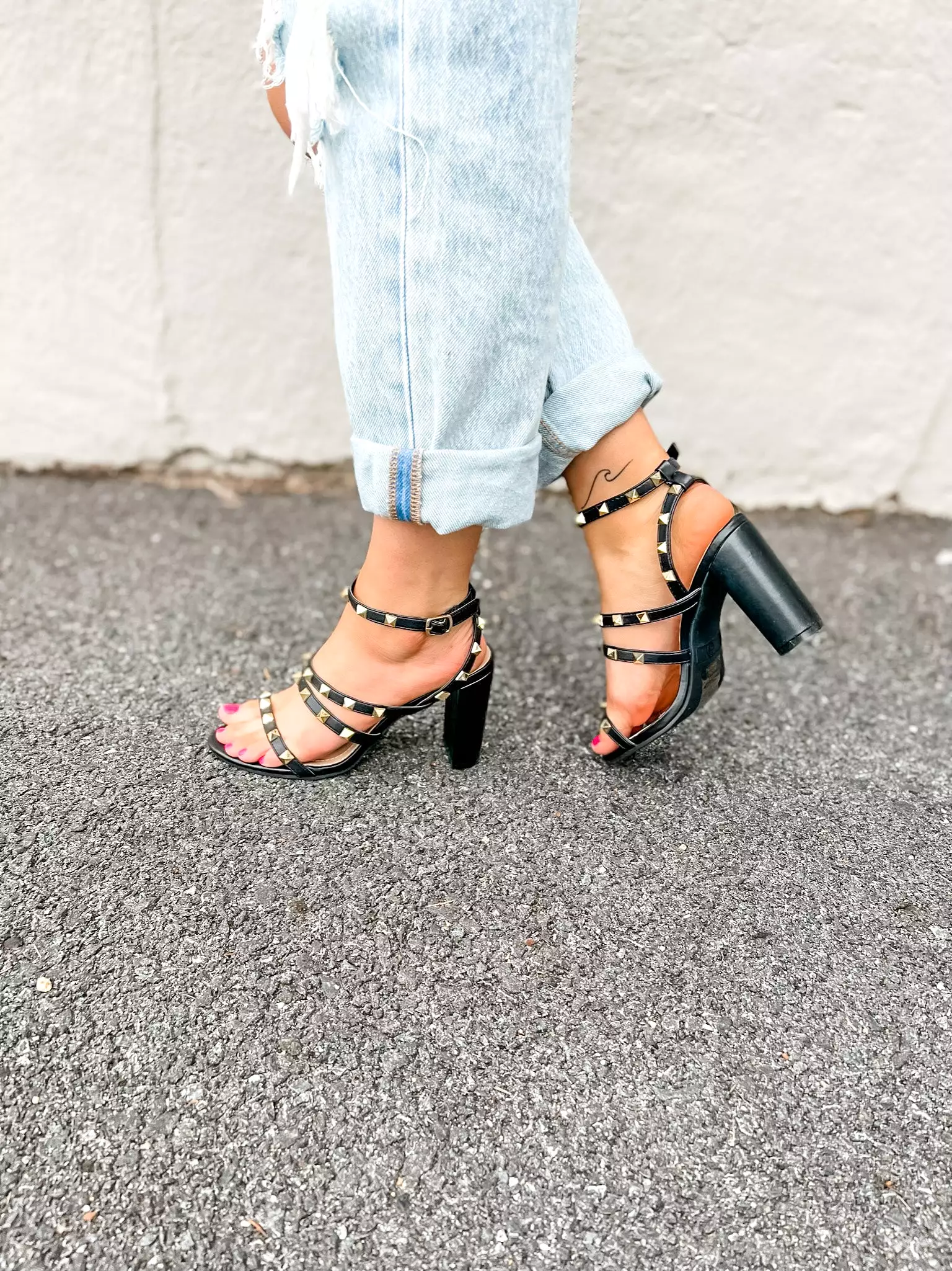 Summer Studded Heel