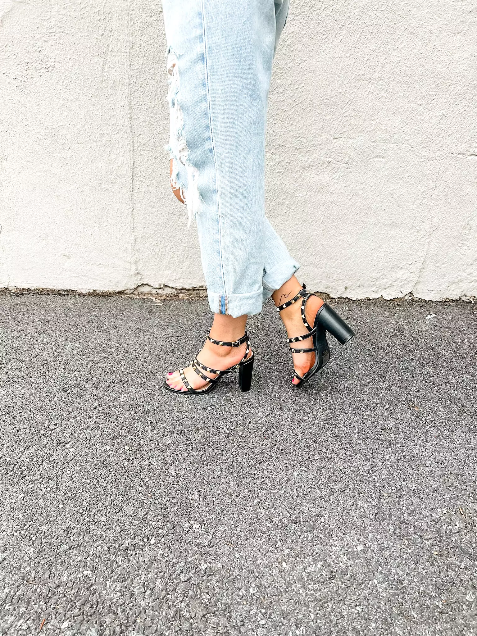 Summer Studded Heel