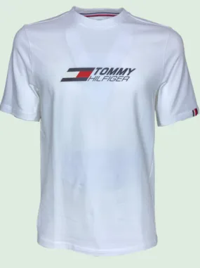 T-SHIRT UOMO BIANCA CON LOGO FRONTALE