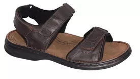 Tahiti 3 Way Velcro Sandal By Slatters