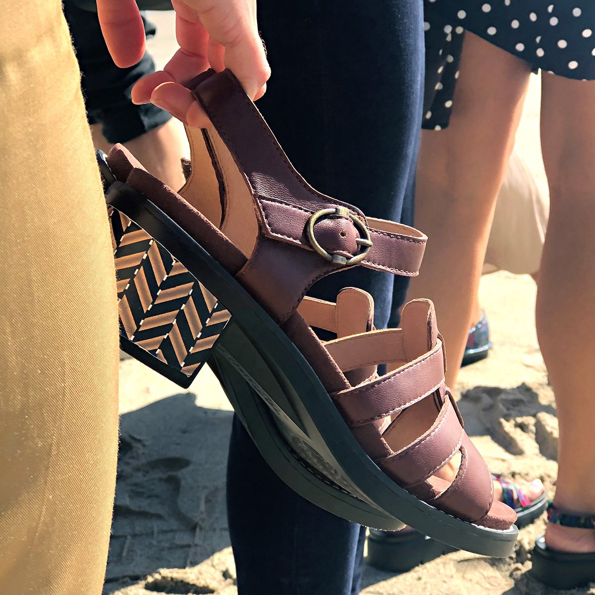 Tasia Mocha Sandal