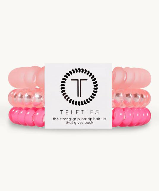 Teleties Small Hair Ties, Set of 3 - Aruba