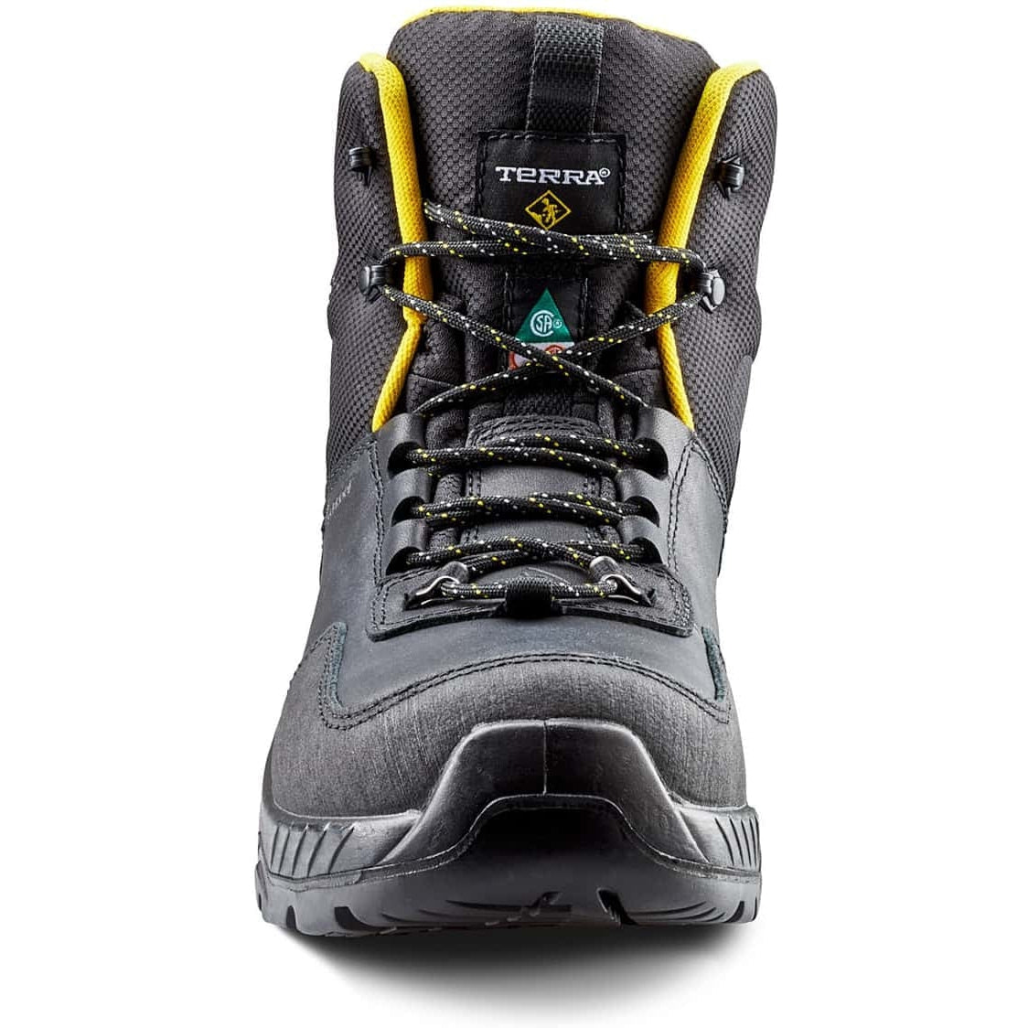 Terra Men's Conway 6 Comp Toe WP Safety Work Boot -Black- 4NS4BK