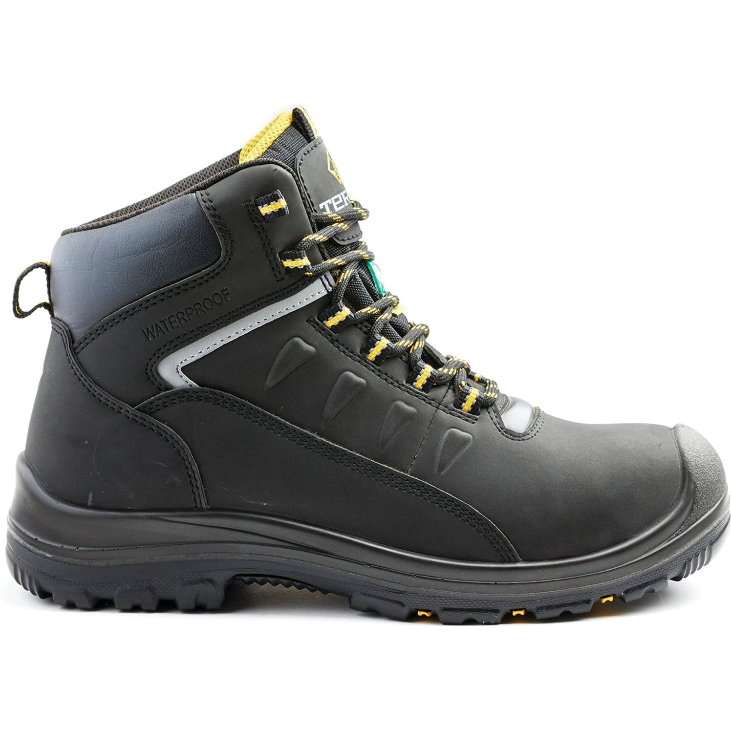 Terra Men's Findlay 6 Comp Toe WP Safety Work Boot -Black- R5205B