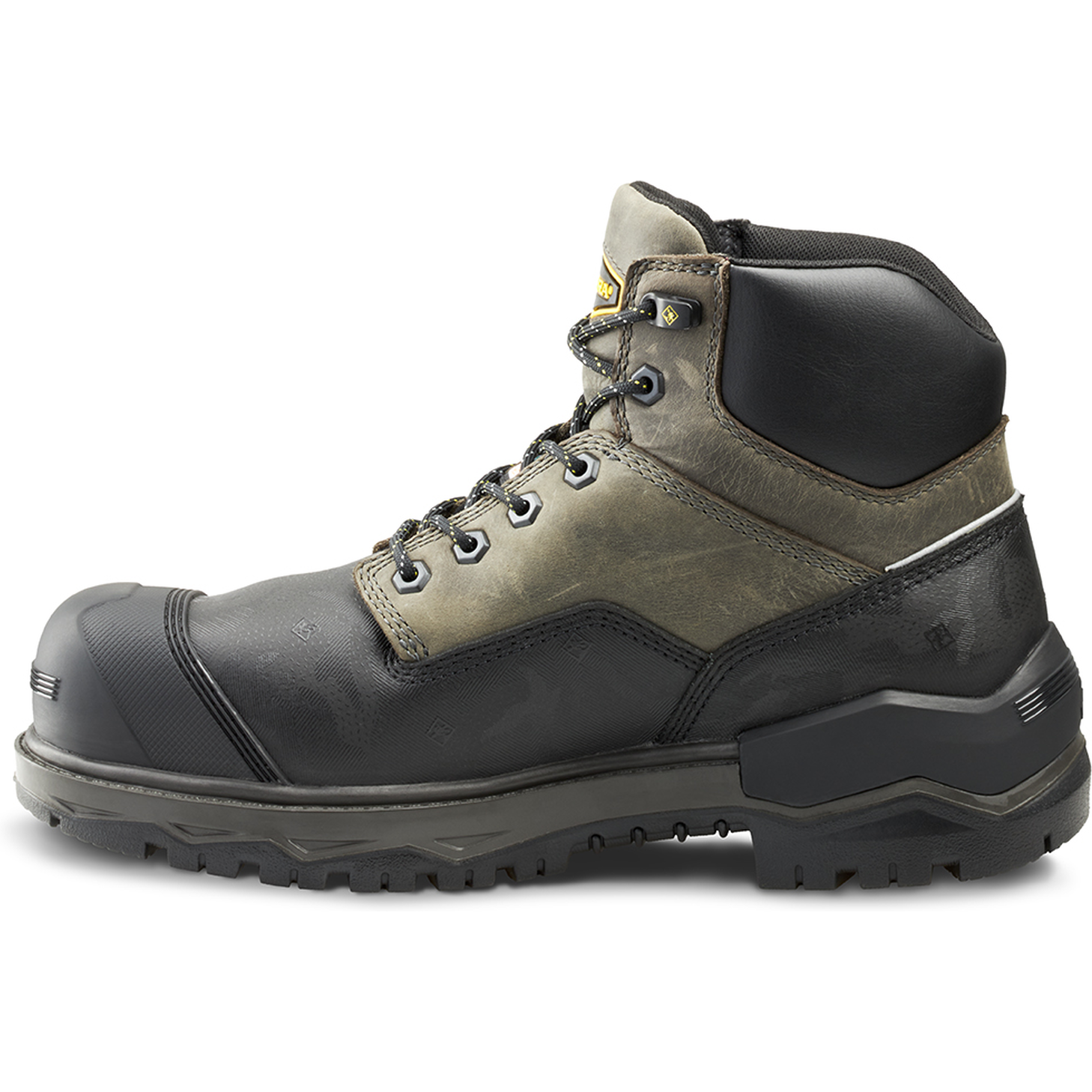 Terra Men's Gantry 6 Nano Comp Toe  WP Work Boot -Gray- 4T8VGY