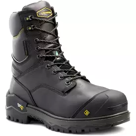 Terra Men's Gantry LXI 8 Nano Comp Toe WP Work Boot -Black- 4TAXBK