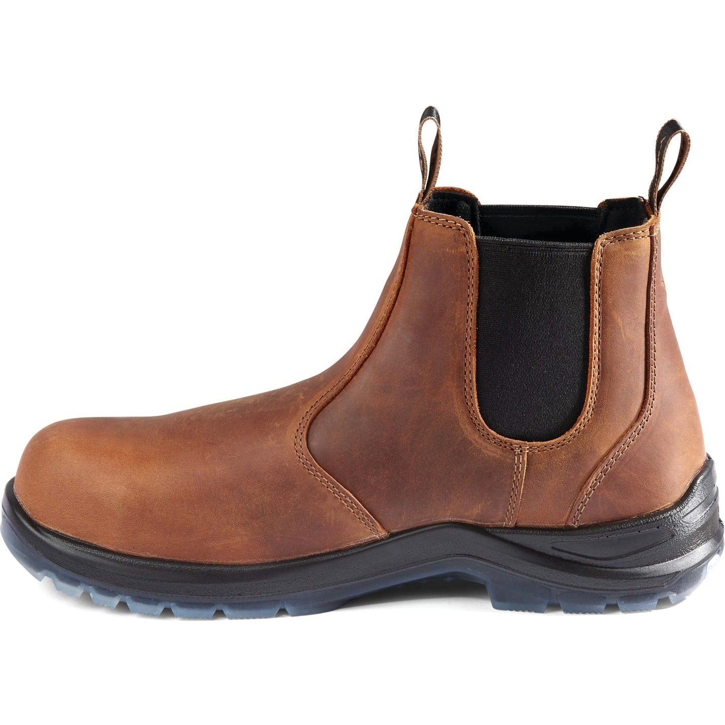 Terra Men's Murphy 6 Comp Toe Pull On WP Safety Work Boot -Brown- R4NRBN