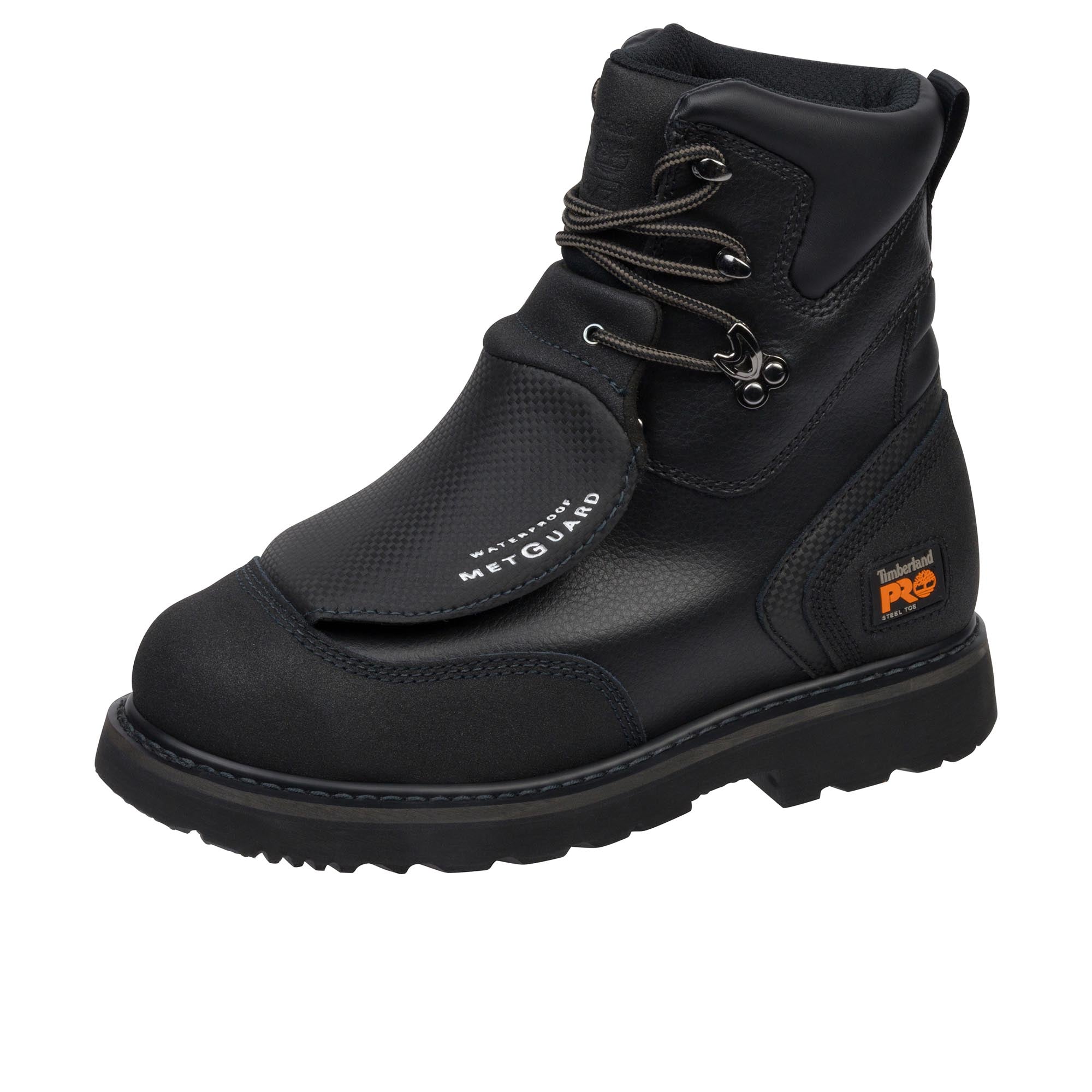 Timberland Pro 8 Inch Steel Toe Black