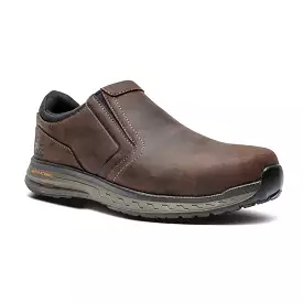 Timberland PRO Drivetrain Men's Composite Toe Slip On Work Shoe TB0A21X7214  - Brown