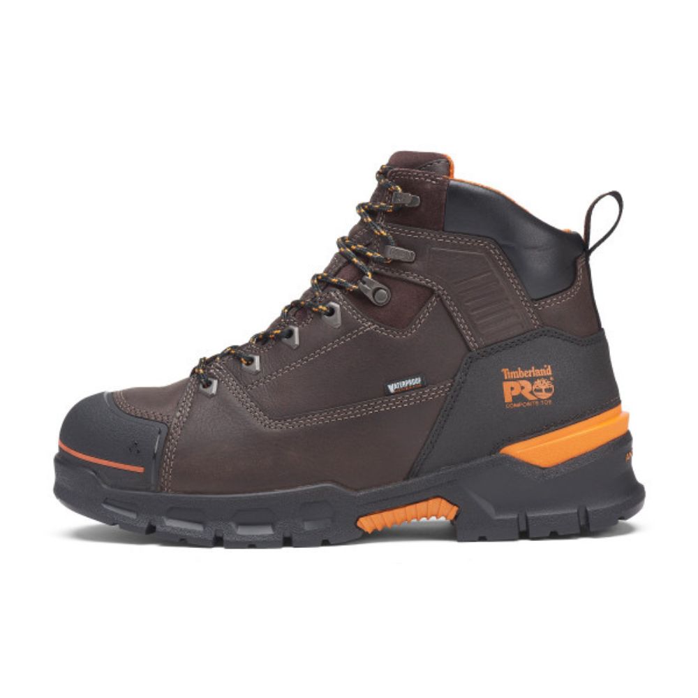 Timberland PRO Endurance EV Men's 6 Waterproof Composite Toe Work Boot TB0A5X93214 - Brown