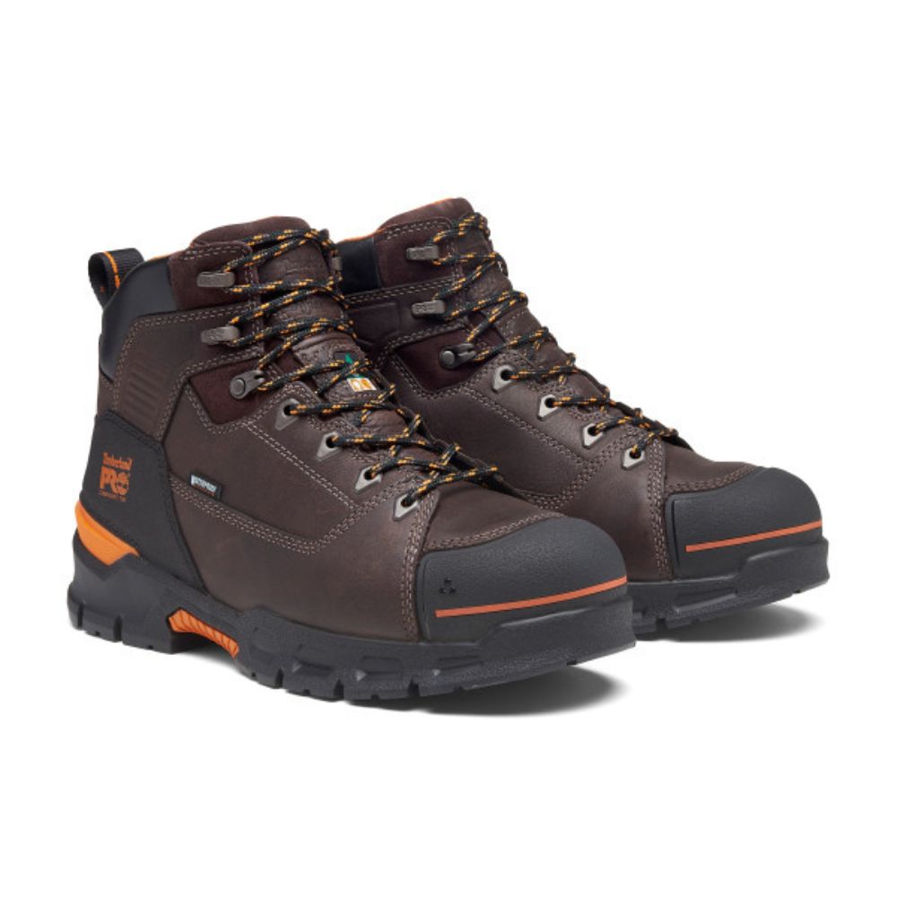 Timberland PRO Endurance EV Men's 6 Waterproof Composite Toe Work Boot TB0A5X93214 - Brown