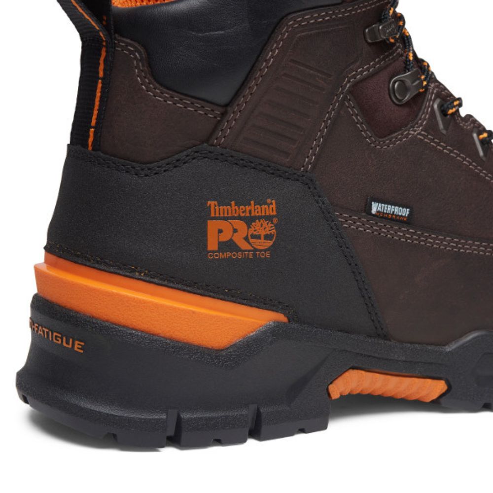 Timberland PRO Endurance EV Men's 6 Waterproof Composite Toe Work Boot TB0A5X93214 - Brown