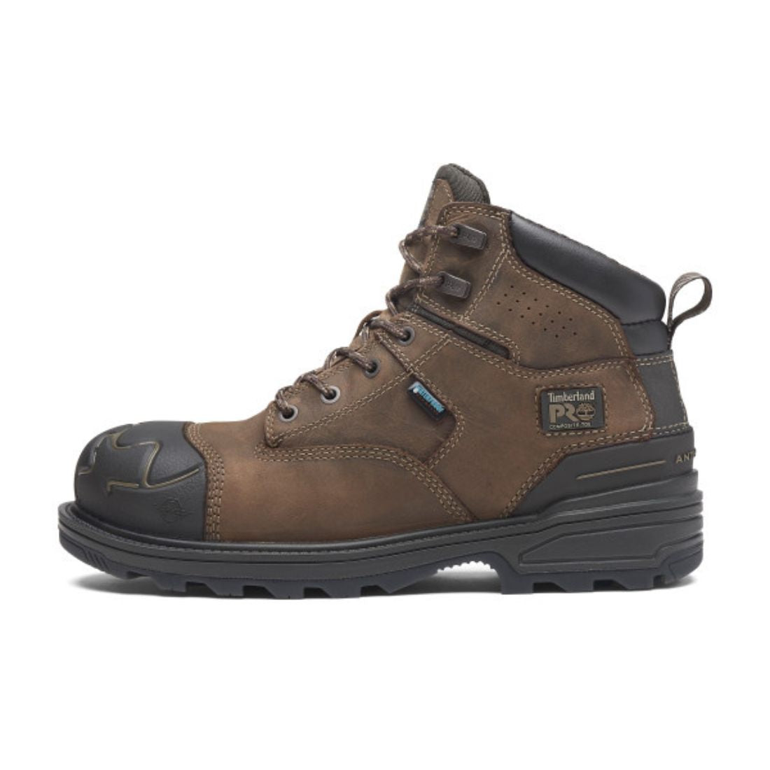 Timberland PRO Magnitude Men's 6 Waterproof Composite Toe Work Boot TB0A61UF214 - Brown