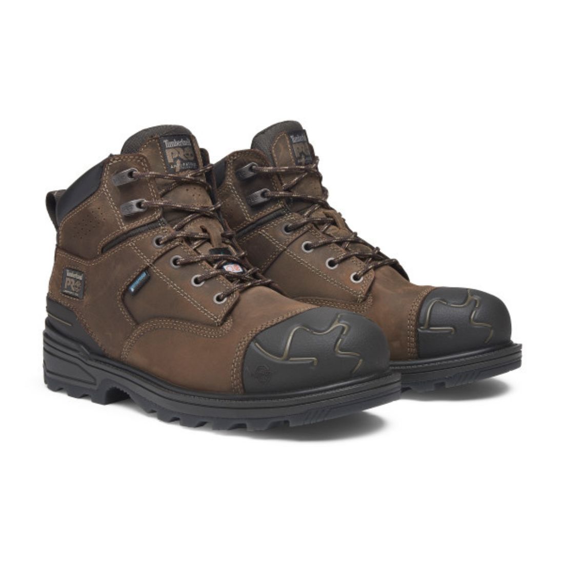 Timberland PRO Magnitude Men's 6 Waterproof Composite Toe Work Boot TB0A61UF214 - Brown