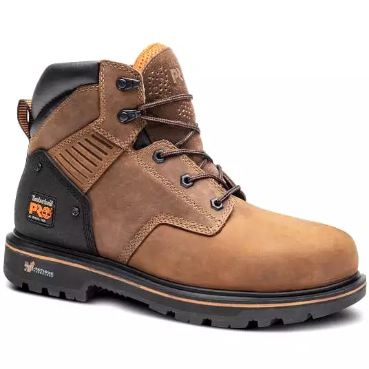 Timberland Pro Men's Ballast 6 Steel Toe Work Boot- Brown TB1A29H7214