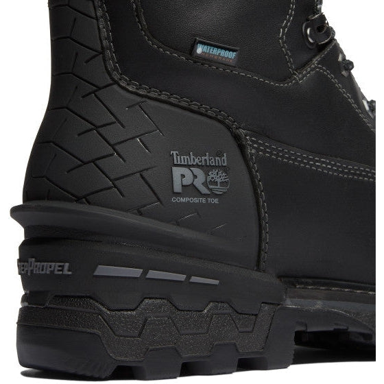 Timberland Pro Men's Boondock 8 Comp Toe WP Work Boot -Black- TB0A29S7001