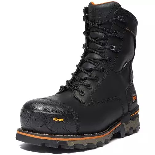 Timberland Pro Men's Boondock 8 Comp Toe WP Work Boot -Black- TB189645001