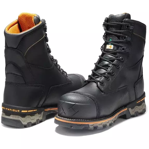 Timberland Pro Men's Boondock 8 Comp Toe WP Work Boot -Black- TB189645001