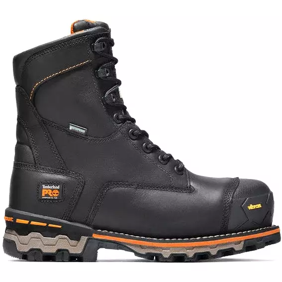 Timberland Pro Men's Boondock 8 Comp Toe WP Work Boot -Black- TB189645001