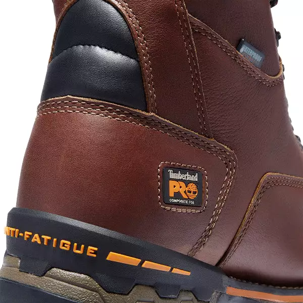 Timberland Pro Men's Boondock 8 Comp Toe WP Work Boot -Brown- TB189646214