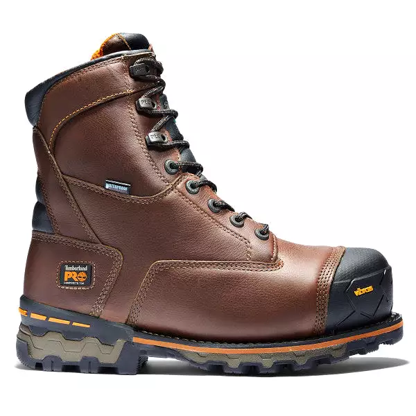 Timberland Pro Men's Boondock 8 Comp Toe WP Work Boot -Brown- TB189646214