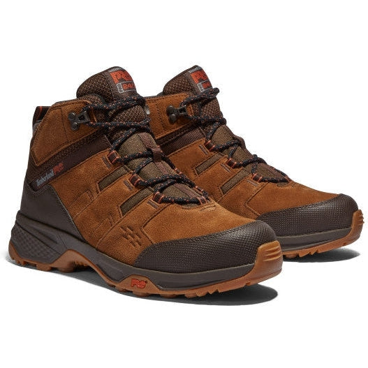 Timberland Pro Men's Switchback Lt Steel ST Work Boot -Brown- TB0A2MTA214