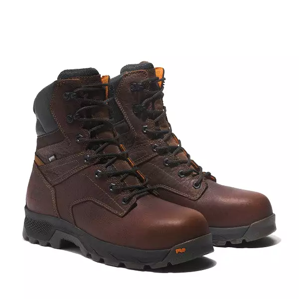 Timberland Pro Men's Titan Ev 8 Comp Toe WP Work Boot - Brown - TB0A5U4Y214