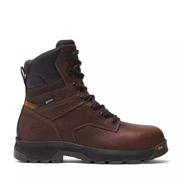 Timberland Pro Men's Titan Ev 8 Comp Toe WP Work Boot - Brown - TB0A5U4Y214