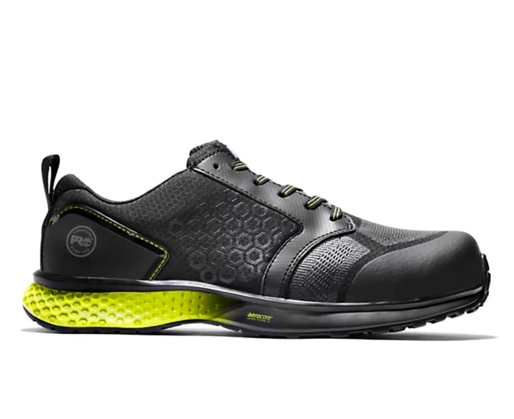 Timberland PRO Reaxion Men's Athletic Composite Toe Work Shoe TB0A21T4001 - Black/Yellow