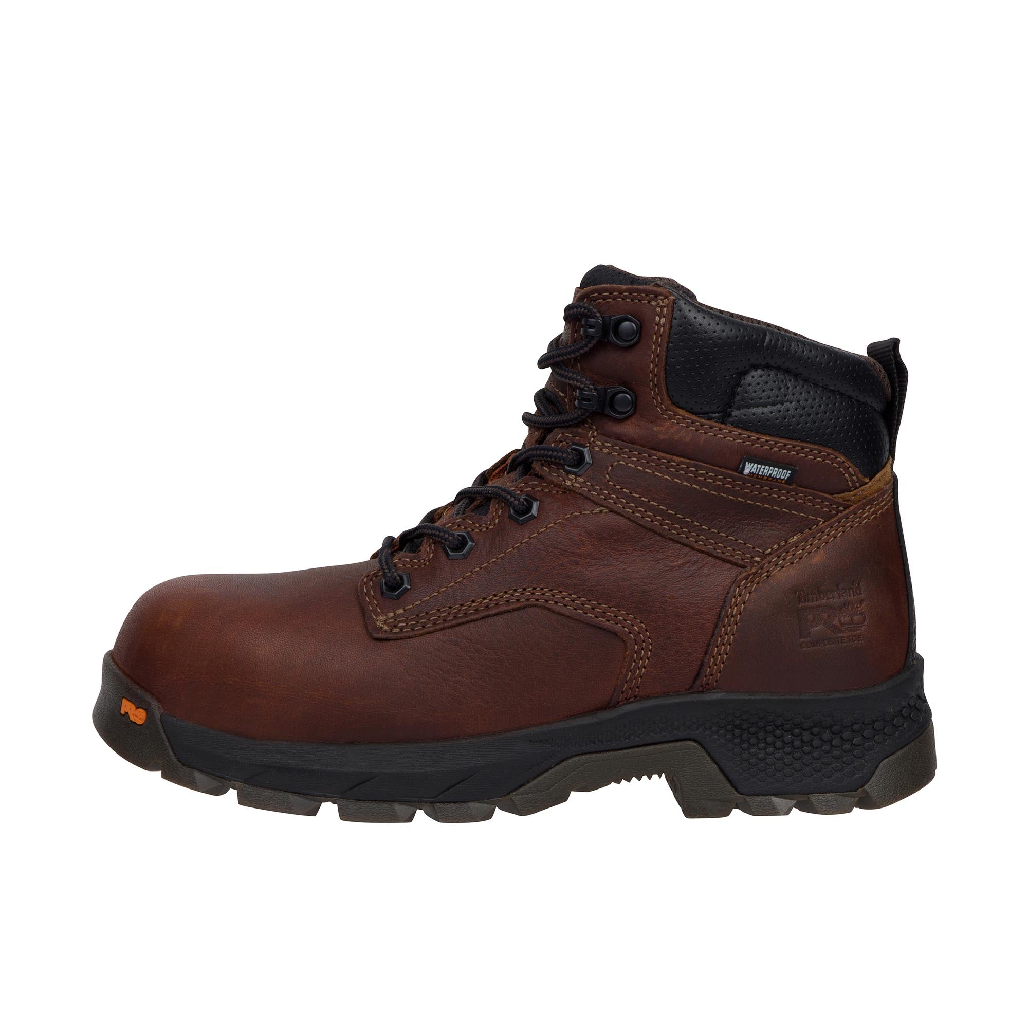 Timberland Pro Titan EV 6 Inch Composite Toe Teak Brown