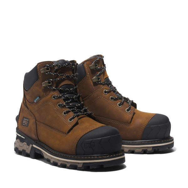 'Timberland Pro' Women's 6 Boondock EH WP Comp Toe - Brown