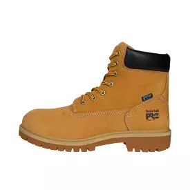 Timberland Pro Womens 6 Inch Direct Attach Steel Toe Wheat Nubuck