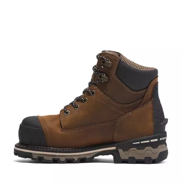 Timberland Pro Women's Boondock 6 Comp Toe WP Work Boot - Brown - TB0A5R9T214