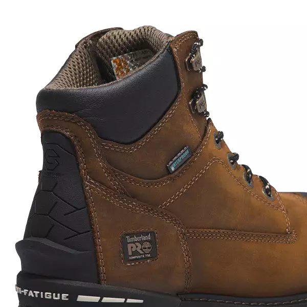 Timberland Pro Women's Boondock 6 Comp Toe WP Work Boot - Brown - TB0A5R9T214