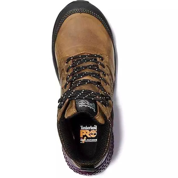 Timberland Pro Women's Reaxion Comp Toe WP Work Boot Brown TB1A219B214