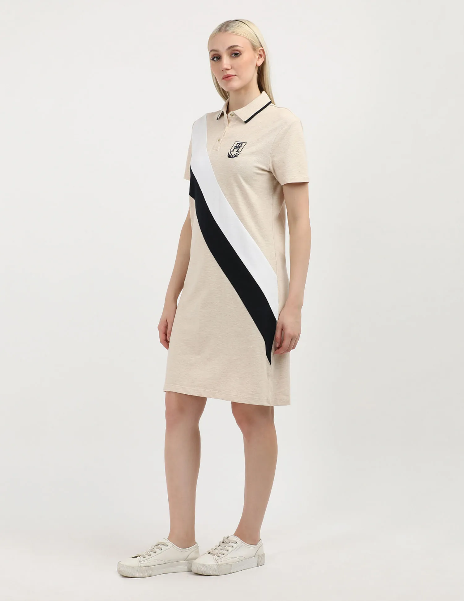 Tommy Hilfiger Banner Regular Fit Polo Dress