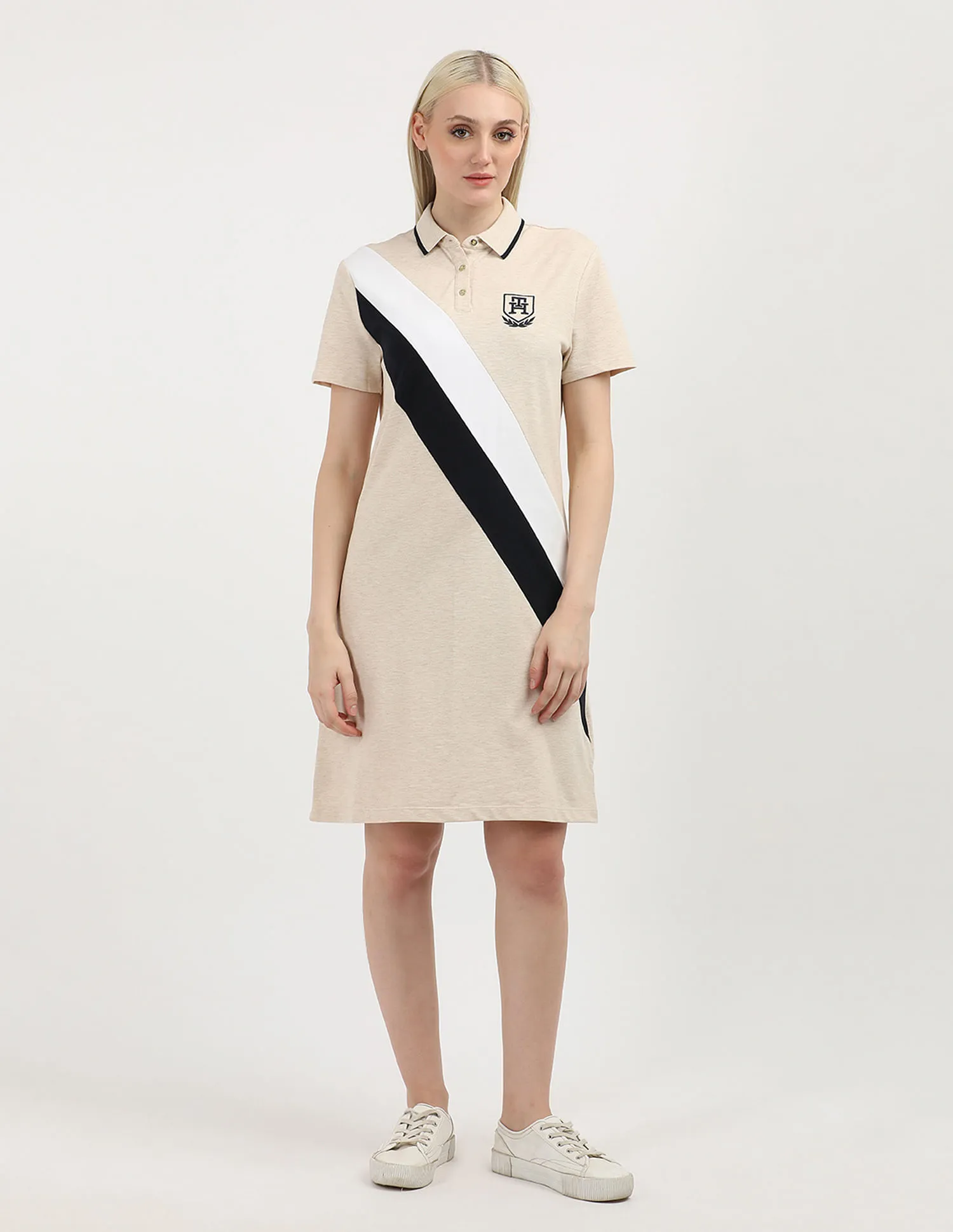 Tommy Hilfiger Banner Regular Fit Polo Dress