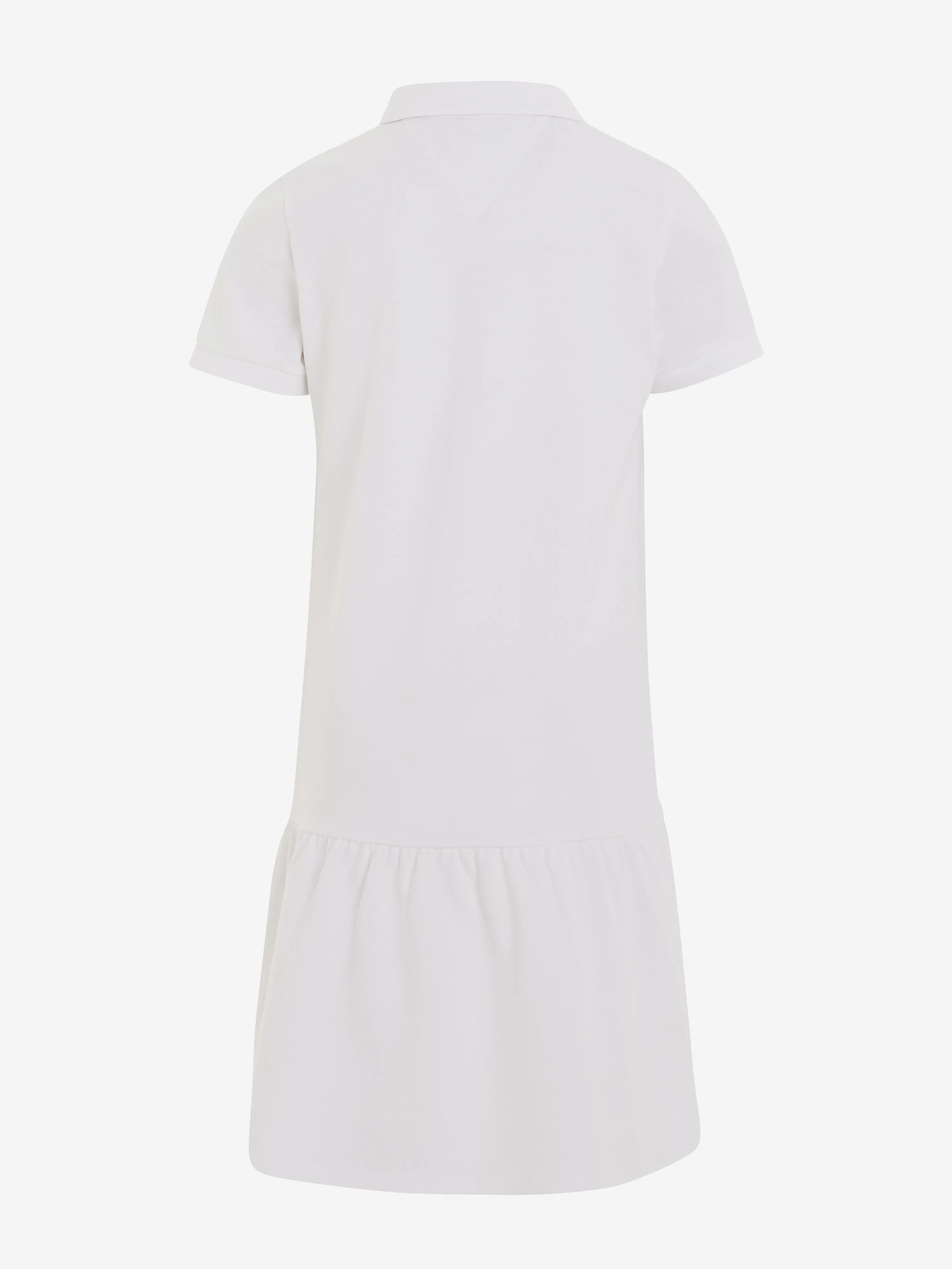 Tommy Hilfiger Girls Essential Polo Dress in White