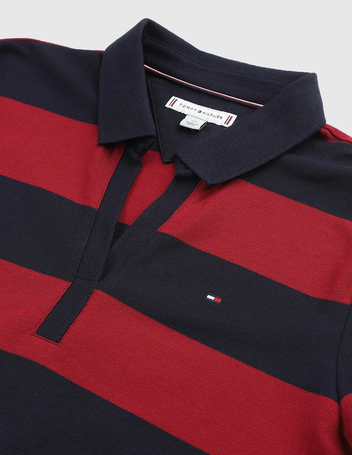 Tommy Hilfiger Rugby Split Neck Polo Dress